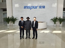 Visite de travail avec des partenaires leaders mondiaux dans le domaine de l'Intelligence Artificielle (IA)
